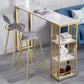 Industrielles Pub-Ess-Set, 1/2/3-teilig, Barhocker und Tisch-Set