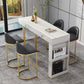 Contemporary Bar Stool and Table Set 1/3/5 Pieces Pub Dining Set