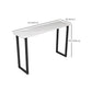 Industrial Pub Dining Set 1/3/5 Pieces Rectangular Bar Stool and Table Set Clearhalo 'Bar Furniture' 'furn' 'furn_home_bar_bar_sets' 'Furniture' 'Home Bars & Bar Sets' 'home_bar_bar_sets' 'Kitchen & Dining Furniture' 6280997