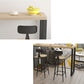 Glam Pub Height Dining Table Wooden Top Pub Table for Patio Use Clearhalo 'Bar Furniture' 'Bar Tables' 'bar_tables' 'furn' 'furn_bar_tables' 'Furniture' 'Kitchen & Dining Furniture' 6283278