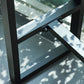 Modern Metal Base Bar Table Black Iron Solid Wood Patio Bar Table Clearhalo 'Bar Furniture' 'Bar Tables' 'bar_tables' 'furn' 'furn_bar_tables' 'Furniture' 'Kitchen & Dining Furniture' 6283359