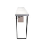 Modern Bar-height Table Solid Wood Top 41.3-inch Height Table Black White Clearhalo 'Bar Furniture' 'Bar Tables' 'bar_tables' 'furn' 'furn_bar_tables' 'Furniture' 'Kitchen & Dining Furniture' 6283406