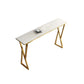 Modern Bar-height Table with Gold Base 41.3-inch Height Table Base Bar Table Clearhalo 'Bar Furniture' 'Bar Tables' 'bar_tables' 'furn' 'furn_bar_tables' 'Furniture' 'Kitchen & Dining Furniture' 6283456