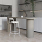Contemporary Style Wooden Bar Counter Table Rectangle Bar Counter Table for Kitchen 63"L x 19.7"W x 41.3"H Grey Without Chairs Clearhalo 'Bar Furniture' 'Bar Tables' 'bar_tables' 'furn' 'furn_bar_tables' 'Furniture' 'Kitchen & Dining Furniture' 6283549