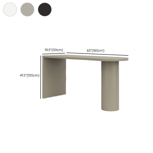 現代的なスタイルの木製バーカウンターテーブル長方形のバーカウンターテーブル