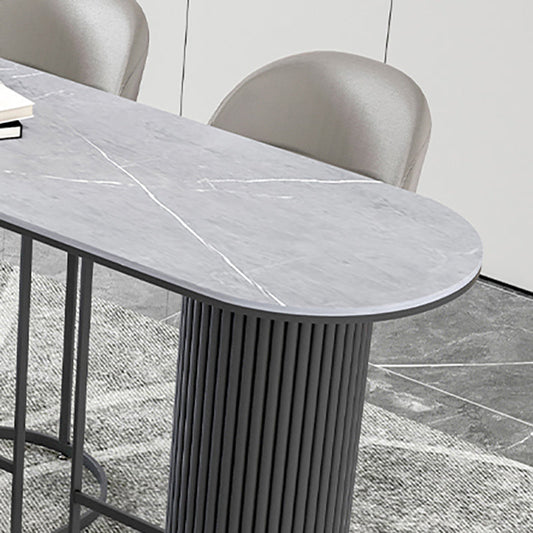 41.3インチの石トップテーブルモダンスタイルのビストロパブリビングルーム用