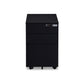 Contemporary File Cabinets Steel Frame Electronic Lock Mobile Filing Cabinet with Wheels Black Electric Clearhalo 'Filing Cabinets' 'filling_cabinets' 'furn' 'furn_filling_cabinets' 'Furniture' 'Office Furniture' 6284074