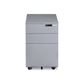 Contemporary File Cabinets Steel Frame Electronic Lock Mobile Filing Cabinet with Wheels Grey Electric Clearhalo 'Filing Cabinets' 'filling_cabinets' 'furn' 'furn_filling_cabinets' 'Furniture' 'Office Furniture' 6284076