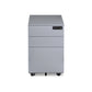Contemporary File Cabinets Steel Frame Electronic Lock Mobile Filing Cabinet with Wheels Grey Code Clearhalo 'Filing Cabinets' 'filling_cabinets' 'furn' 'furn_filling_cabinets' 'Furniture' 'Office Furniture' 6284078