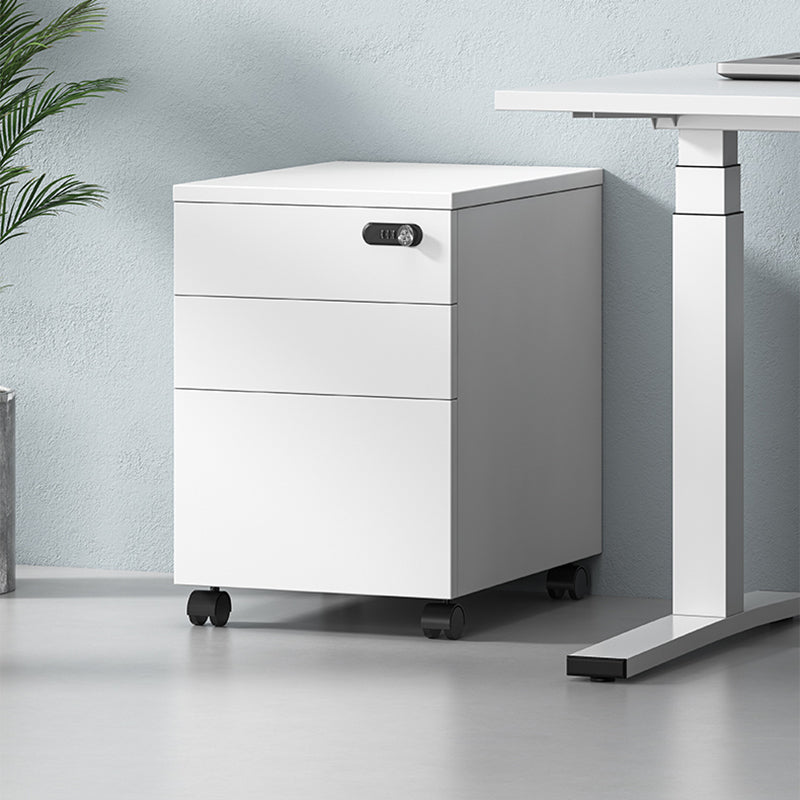 Contemporary File Cabinets Solid Wood Electronic Lock Vertical File Cabinet with Wheels Clearhalo 'Filing Cabinets' 'filling_cabinets' 'furn' 'furn_filling_cabinets' 'Furniture' 'Office Furniture' 6284122