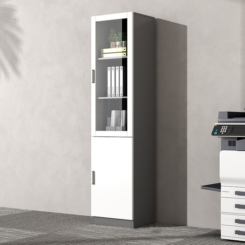 Babyet Babyet Madera y vidrio Estantes de almacenamiento vertical de archivos contemporáneos