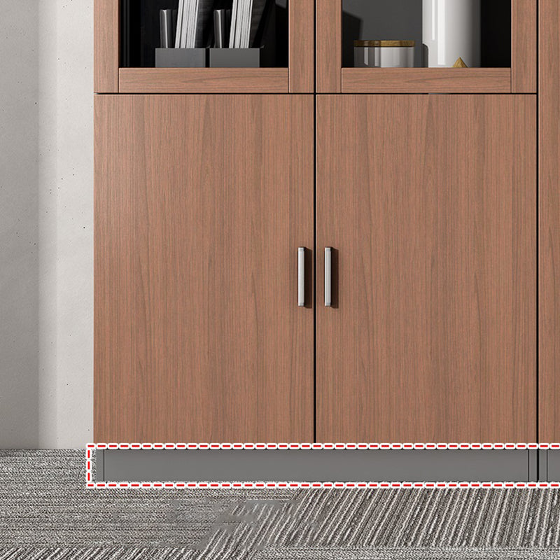 Babyet Babyet Madera y vidrio Estantes de almacenamiento vertical de archivos contemporáneos