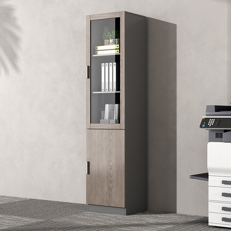 Babyet Babyet Madera y vidrio Estantes de almacenamiento vertical de archivos contemporáneos