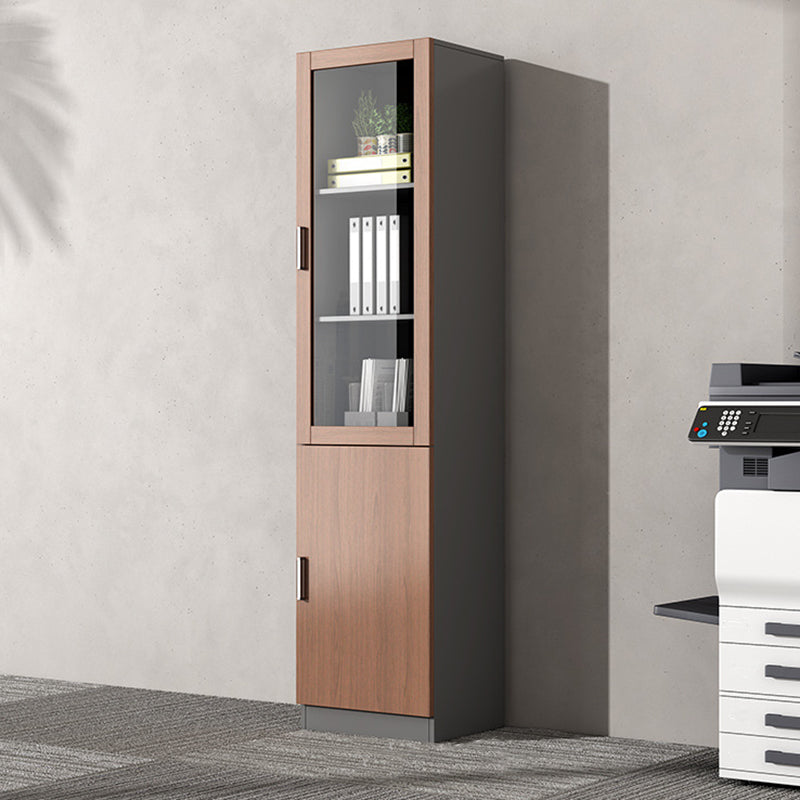 Babyet Babyet Madera y vidrio Estantes de almacenamiento vertical de archivos contemporáneos