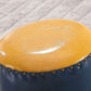 Leather Yellow Pouf Modern Stain Resistant Round Indoor Pouf Clearhalo 'furn' 'furn_ottomans_poufs' 'Furniture' 'Living Room Furniture' 'Ottomans & Poufs' 'ottomans_poufs' 6284581