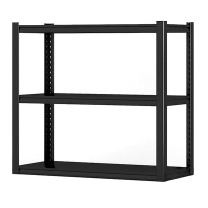 Etagere Contemporary Bookcase Metal Open Back Bookshelf with Shelves
