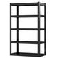 Etagere Contemporary Bookcase Metal Open Back Bookshelf with Shelves