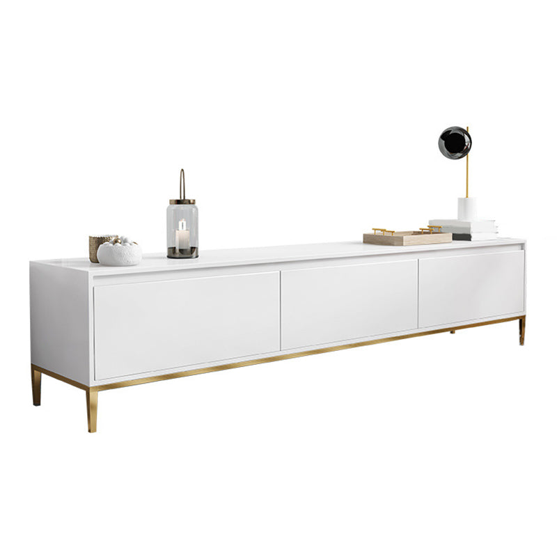 Wooden TV Stand Console Glam Media Console TV Stand for Living Room 71"L x 16"W x 16.5"H Gold Clearhalo 'furn' 'furn_tv_stands_entertainment_centers' 'Furniture' 'Living Room Furniture' 'TV Stands & Entertainment Centers' 'TV Stands & Media Storage Furniture' 'tv_stands_entertainment_centers' 6285559
