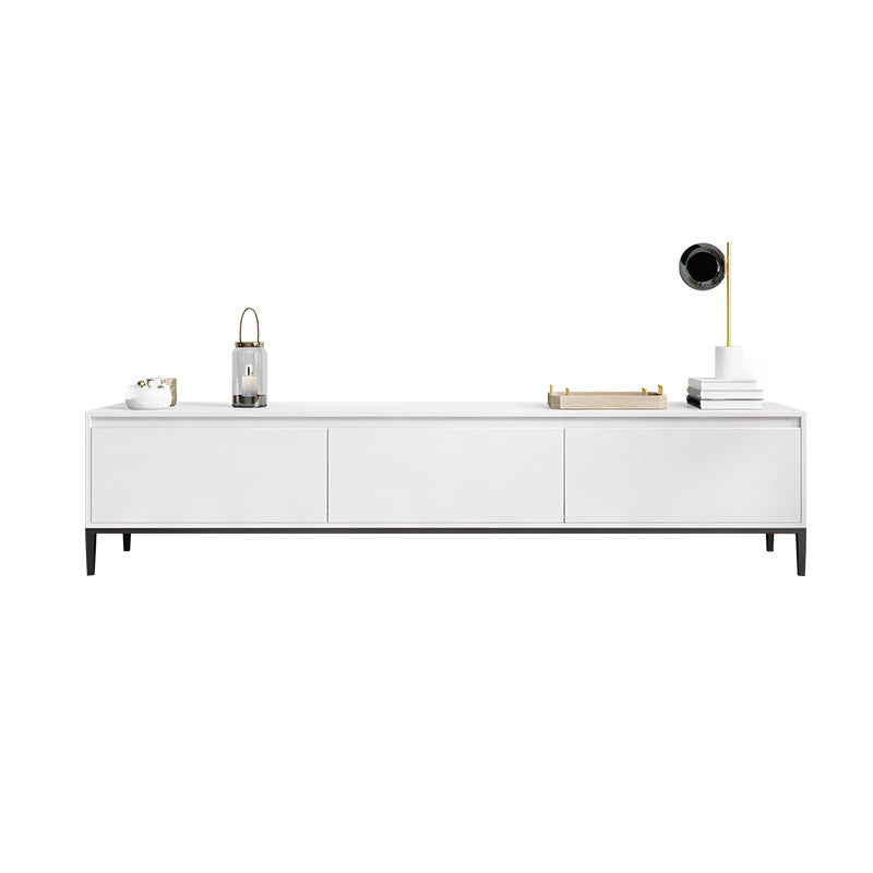 Wooden TV Stand Console Glam Media Console TV Stand for Living Room Black Clearhalo 'furn' 'furn_tv_stands_entertainment_centers' 'Furniture' 'Living Room Furniture' 'TV Stands & Entertainment Centers' 'TV Stands & Media Storage Furniture' 'tv_stands_entertainment_centers' 6285563