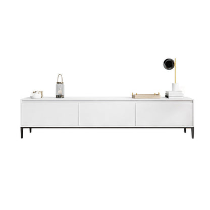 Wooden TV Stand Console Glam Media Console TV Stand for Living Room Black Clearhalo 'furn' 'furn_tv_stands_entertainment_centers' 'Furniture' 'Living Room Furniture' 'TV Stands & Entertainment Centers' 'TV Stands & Media Storage Furniture' 'tv_stands_entertainment_centers' 6285563