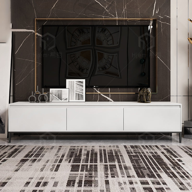 Wooden TV Stand Console Glam Media Console TV Stand for Living Room Clearhalo 'furn' 'furn_tv_stands_entertainment_centers' 'Furniture' 'Living Room Furniture' 'TV Stands & Entertainment Centers' 'TV Stands & Media Storage Furniture' 'tv_stands_entertainment_centers' 6285569