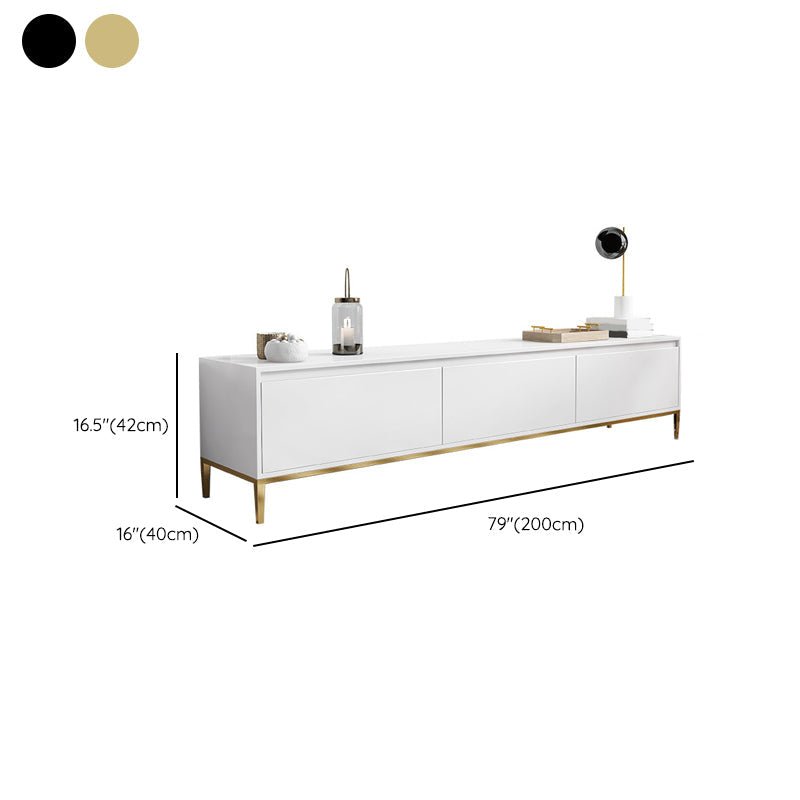 Wooden TV Stand Console Glam Media Console TV Stand for Living Room Clearhalo 'furn' 'furn_tv_stands_entertainment_centers' 'Furniture' 'Living Room Furniture' 'TV Stands & Entertainment Centers' 'TV Stands & Media Storage Furniture' 'tv_stands_entertainment_centers' 6285571
