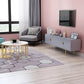 Glam Wood TV Media Stand 16" W Enclosed Storage TV Stand Console with Cabinets Clearhalo 'furn' 'furn_tv_stands_entertainment_centers' 'Furniture' 'Living Room Furniture' 'TV Stands & Entertainment Centers' 'TV Stands & Media Storage Furniture' 'tv_stands_entertainment_centers' 6285602