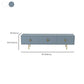 Glam Wood TV Media Stand 16" W Enclosed Storage TV Stand Console with Cabinets Clearhalo 'furn' 'furn_tv_stands_entertainment_centers' 'Furniture' 'Living Room Furniture' 'TV Stands & Entertainment Centers' 'TV Stands & Media Storage Furniture' 'tv_stands_entertainment_centers' 6285604