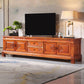 Wooden TV Cabinet Classical Storage TV Stand for Living Room 87"L x 18"W x 23"H Wood Cabinet Enclosed Storage Clearhalo 'furn' 'furn_tv_stands_entertainment_centers' 'Furniture' 'Living Room Furniture' 'TV Stands & Entertainment Centers' 'TV Stands & Media Storage Furniture' 'tv_stands_entertainment_centers' 6285654