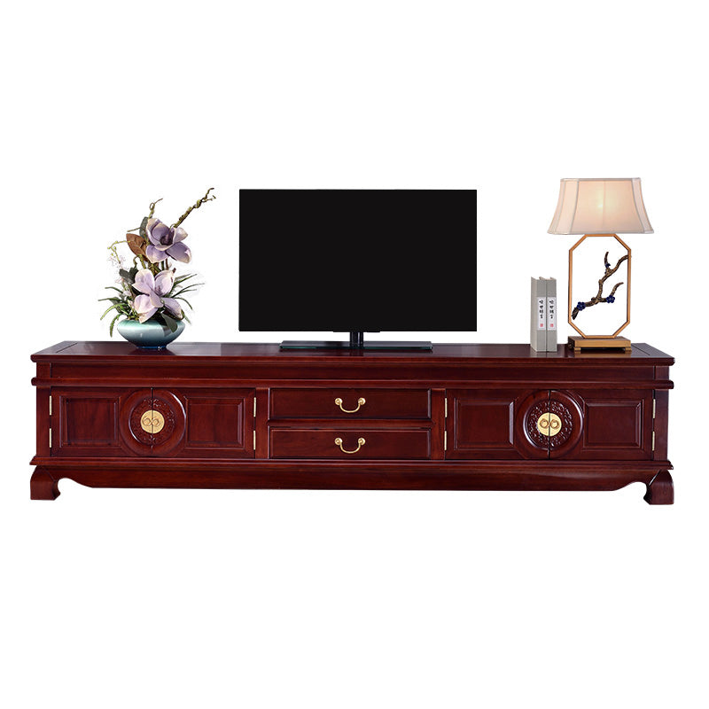 Wooden TV Cabinet Classical Storage TV Stand for Living Room Clearhalo 'furn' 'furn_tv_stands_entertainment_centers' 'Furniture' 'Living Room Furniture' 'TV Stands & Entertainment Centers' 'TV Stands & Media Storage Furniture' 'tv_stands_entertainment_centers' 6285655