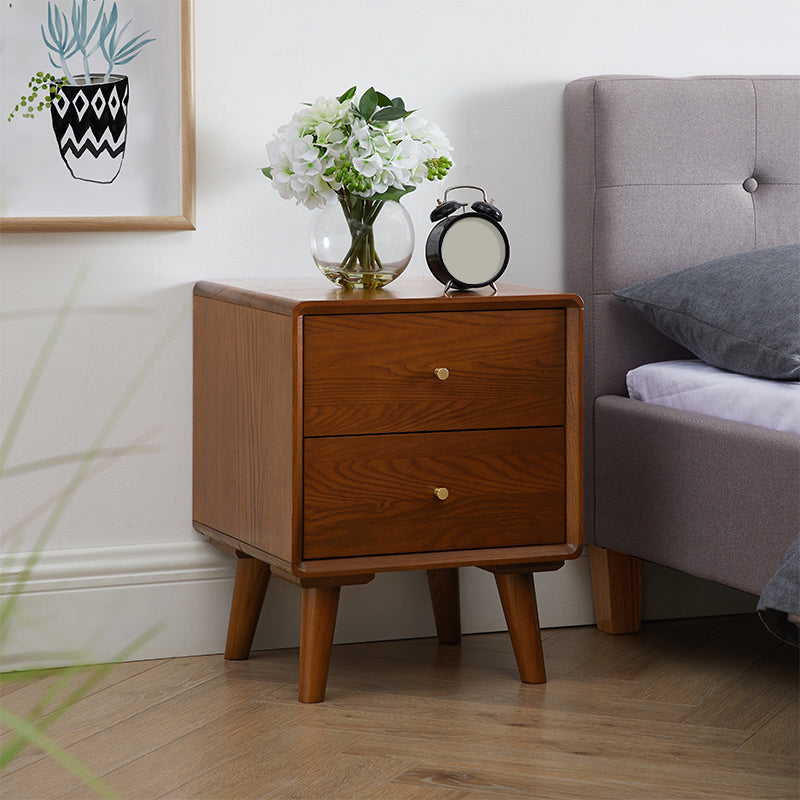 16 "l x 20" w tavolo da notte in legno massiccio tradizionale per soggiorno