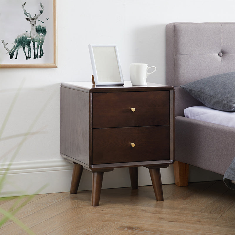 16 "l x 20" w tavolo da notte in legno massiccio tradizionale per soggiorno