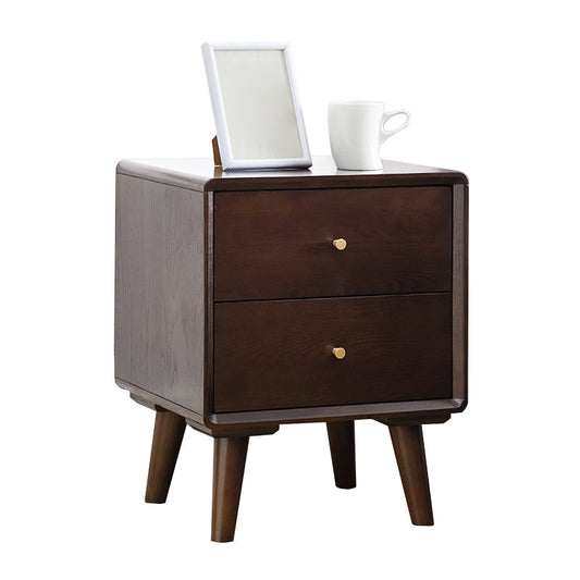 16 "L x 20" W Mesa nocturna de madera sólida tradicional para sala de estar