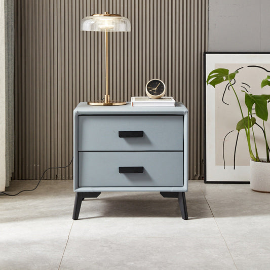 Gabinete moderno de la cama Mada de madera sólida Mesa de mesa para dormitorio