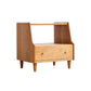 1 Drawer Medium Wood Nightstand Modern Solid Wood Night Table ,19.7" Tall Clearhalo 'Bedroom Furniture' 'furn' 'furn_night_stand' 'Furniture' 'night_stand' 'Nightstands' 6285870