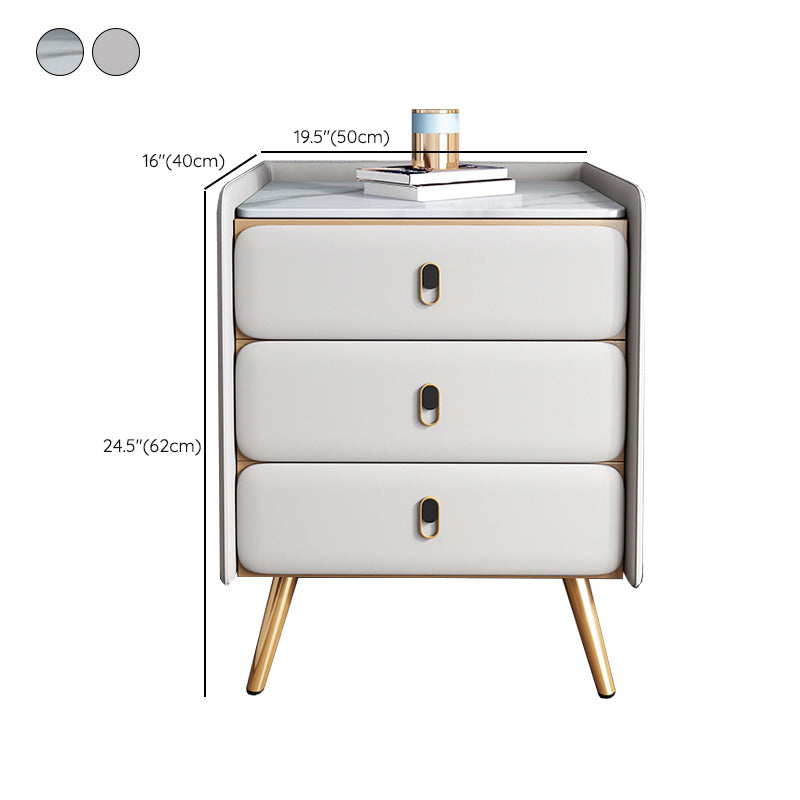 Tavolo da accento in legno massiccio comodino moderno tavolo notturno con gambe