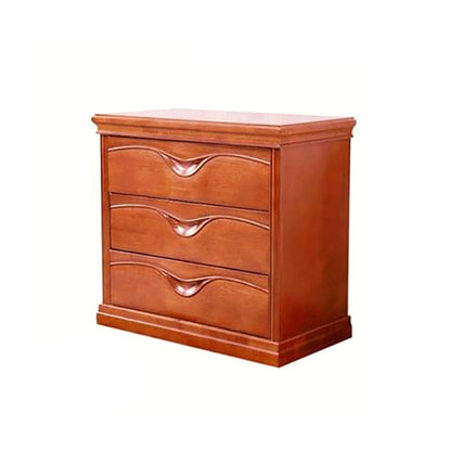 Traditional Storage Chest Dresser Solid Wood Storage Chest with 3/4/5 Drawers Red Brown 3 Clearhalo 'Bedroom Furniture' 'Dressers & Chests' 'dressers_chests' 'furn' 'furn_dressers_chests' 'Furniture' 6286209