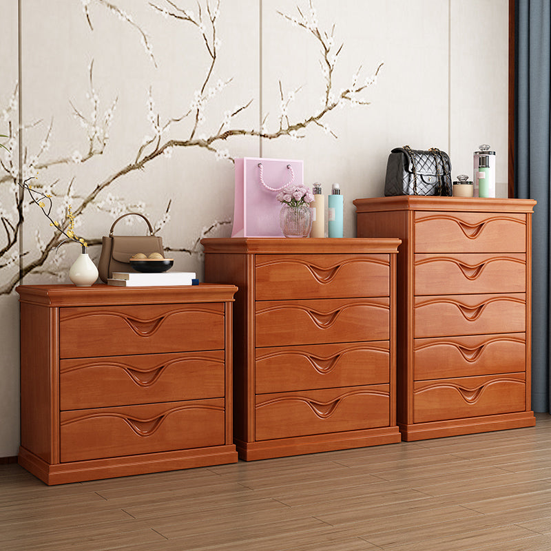 Traditional Storage Chest Dresser Solid Wood Storage Chest with 3/4/5 Drawers Clearhalo 'Bedroom Furniture' 'Dressers & Chests' 'dressers_chests' 'furn' 'furn_dressers_chests' 'Furniture' 6286211