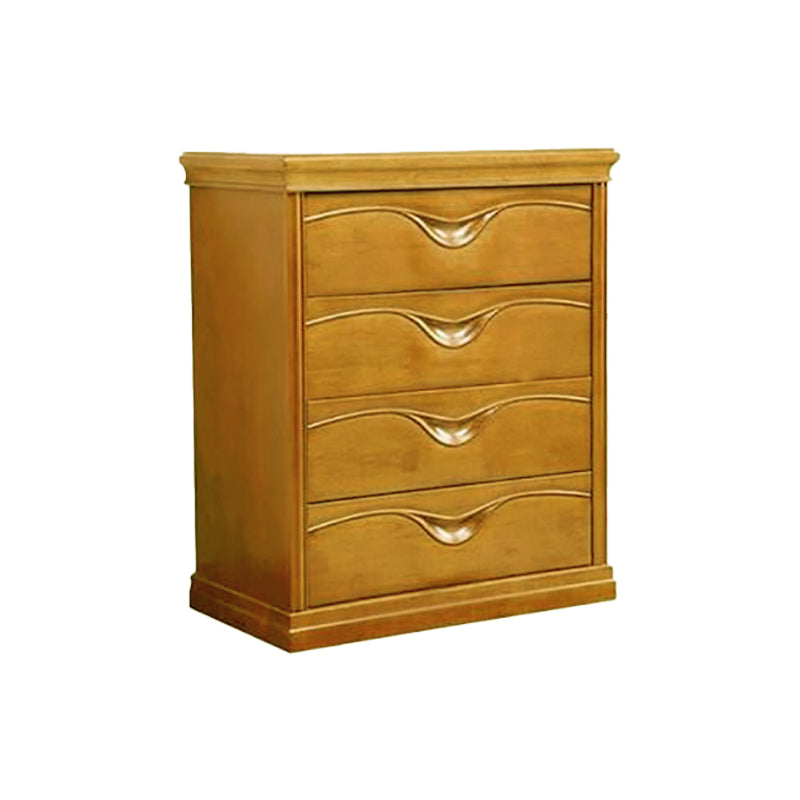 Traditional Storage Chest Dresser Solid Wood Storage Chest with 3/4/5 Drawers Natural 4 Clearhalo 'Bedroom Furniture' 'Dressers & Chests' 'dressers_chests' 'furn' 'furn_dressers_chests' 'Furniture' 6286214