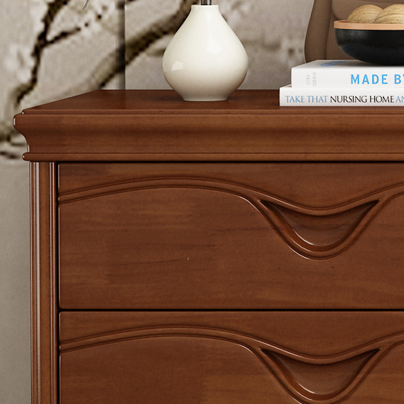 Traditional Storage Chest Dresser Solid Wood Storage Chest with 3/4/5 Drawers Clearhalo 'Bedroom Furniture' 'Dressers & Chests' 'dressers_chests' 'furn' 'furn_dressers_chests' 'Furniture' 6286224