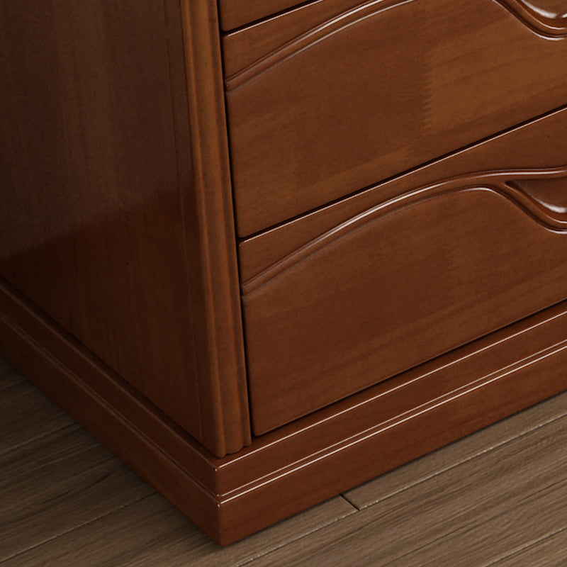 Traditional Storage Chest Dresser Solid Wood Storage Chest with 3/4/5 Drawers Clearhalo 'Bedroom Furniture' 'Dressers & Chests' 'dressers_chests' 'furn' 'furn_dressers_chests' 'Furniture' 6286225