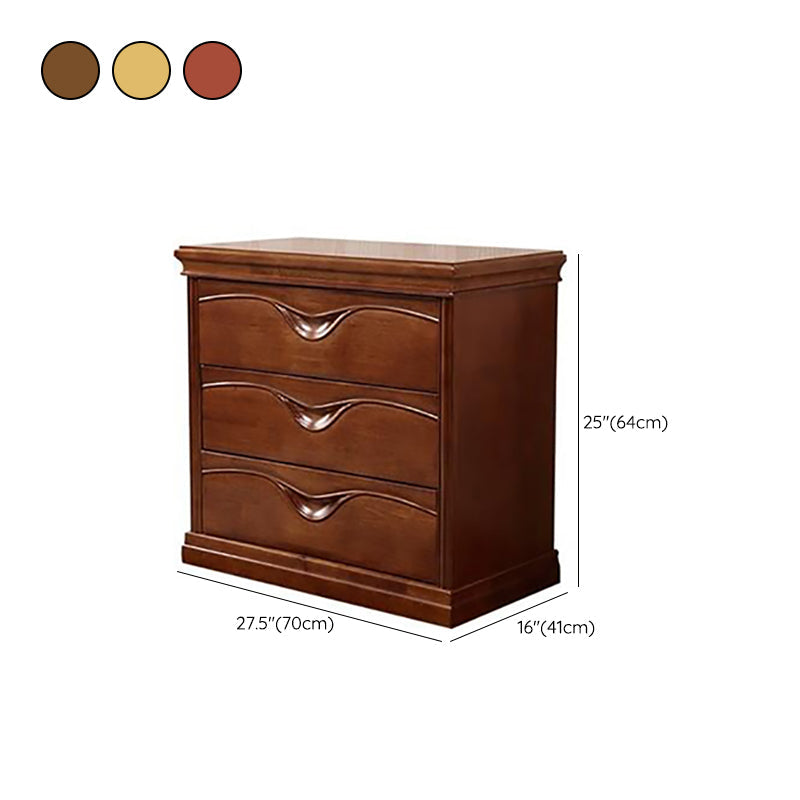 Traditional Storage Chest Dresser Solid Wood Storage Chest with 3/4/5 Drawers Clearhalo 'Bedroom Furniture' 'Dressers & Chests' 'dressers_chests' 'furn' 'furn_dressers_chests' 'Furniture' 6286227