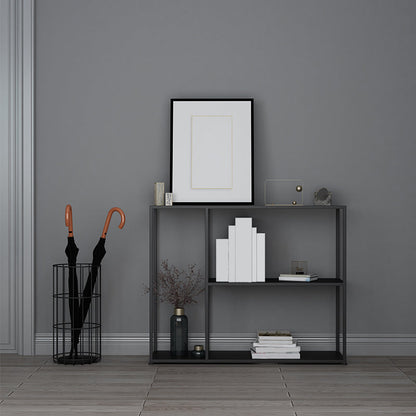 9,84 "W tavolo di accento console moderno tavolo console di finitura antica in metallo