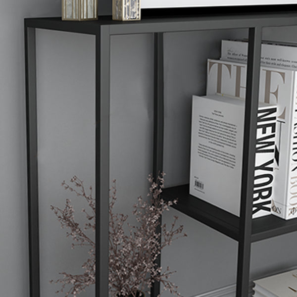 9,84 "W tavolo di accento console moderno tavolo console di finitura antica in metallo