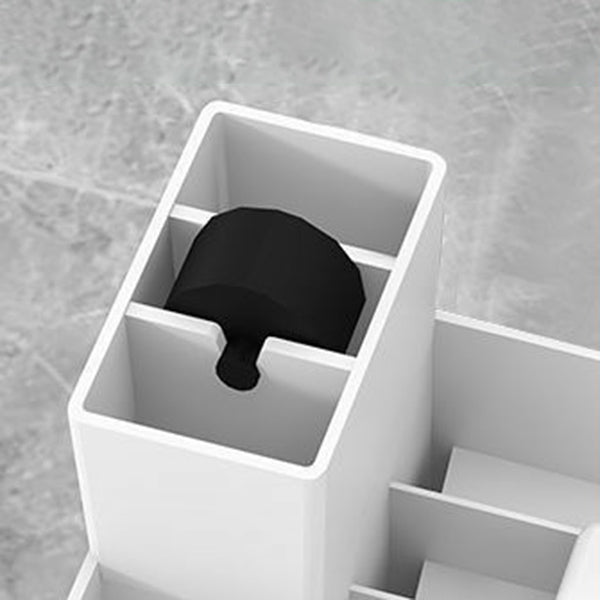 5-Door Storage Cabinet Contemporary Plastic Wardrobe Armoire Clearhalo 'Armoires & Wardrobes' 'armoires_wardrobes' 'Bedroom Furniture' 'furn' 'furn_armoires_wardrobes' 'Furniture' 6287243