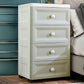 Plastic Wardrobe Armoire with Legs Modern Storage Cabinet with Drawer Clearhalo 'Armoires & Wardrobes' 'armoires_wardrobes' 'Bedroom Furniture' 'furn' 'furn_armoires_wardrobes' 'Furniture' 6287285