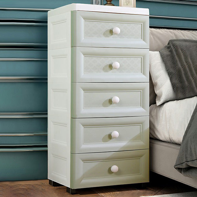 Plastic Wardrobe Armoire with Legs Modern Storage Cabinet with Drawer Clearhalo 'Armoires & Wardrobes' 'armoires_wardrobes' 'Bedroom Furniture' 'furn' 'furn_armoires_wardrobes' 'Furniture' 6287292