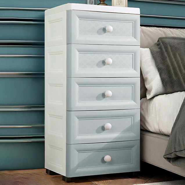 Plastic Wardrobe Armoire with Legs Modern Storage Cabinet with Drawer Clearhalo 'Armoires & Wardrobes' 'armoires_wardrobes' 'Bedroom Furniture' 'furn' 'furn_armoires_wardrobes' 'Furniture' 6287293