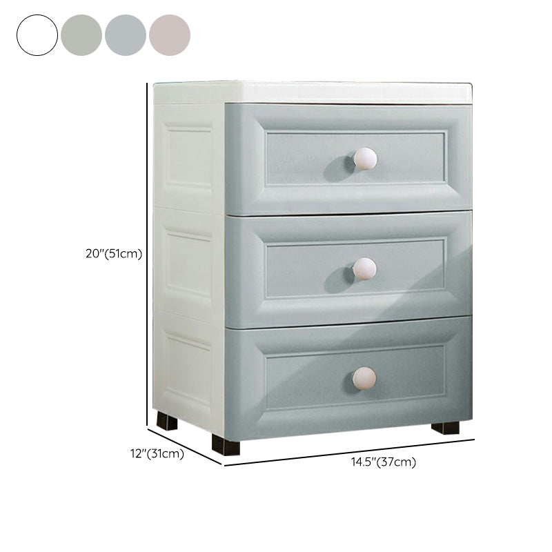 Plastic Wardrobe Armoire with Legs Modern Storage Cabinet with Drawer Clearhalo 'Armoires & Wardrobes' 'armoires_wardrobes' 'Bedroom Furniture' 'furn' 'furn_armoires_wardrobes' 'Furniture' 6287295