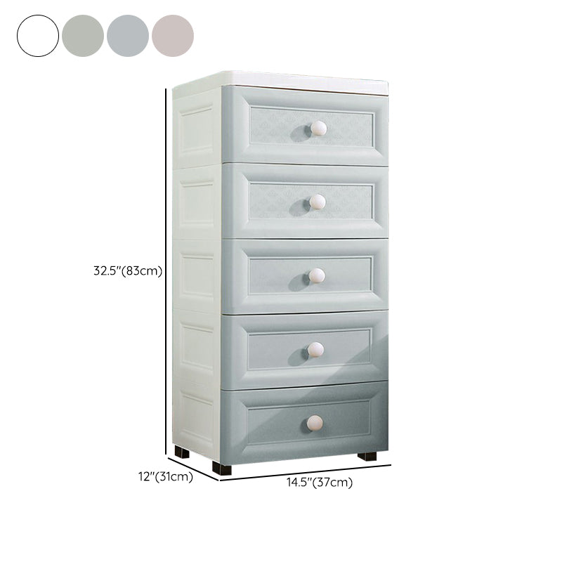 Plastic Wardrobe Armoire with Legs Modern Storage Cabinet with Drawer Clearhalo 'Armoires & Wardrobes' 'armoires_wardrobes' 'Bedroom Furniture' 'furn' 'furn_armoires_wardrobes' 'Furniture' 6287297